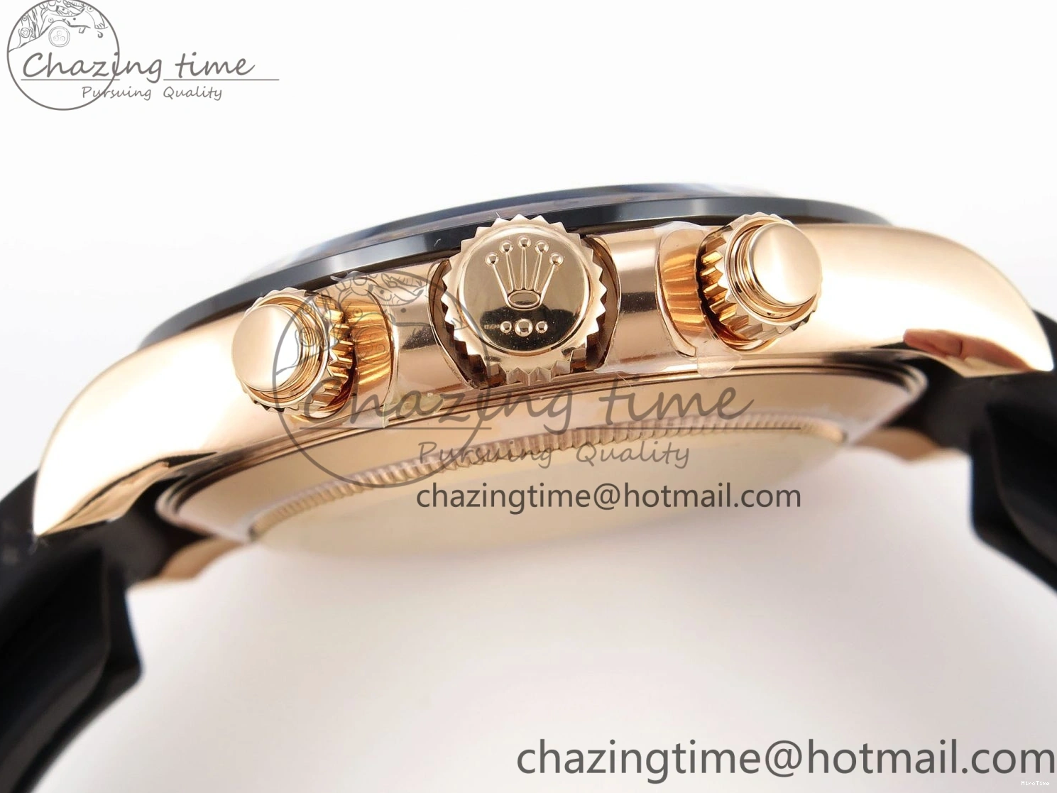 MiroTime 0416 Daytona 116515 Clean 1:1 Best Edition Silver Dial RG Markers on Oysterflex Strap SA4130 V WrinkleFree 1965